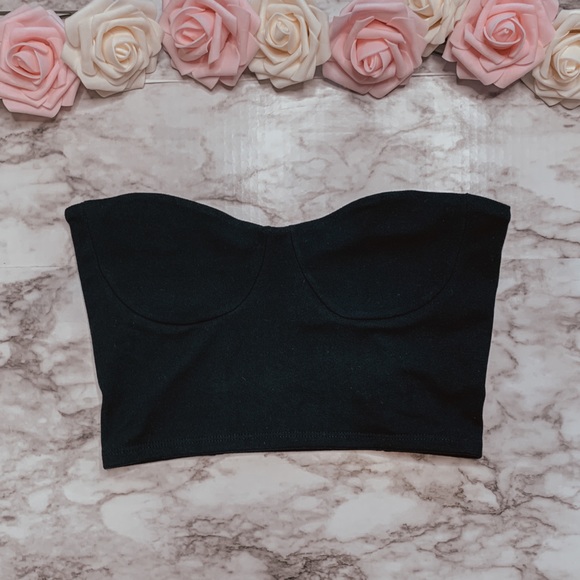 Joah Brown Bustier Tube Top - Picture 4 of 7